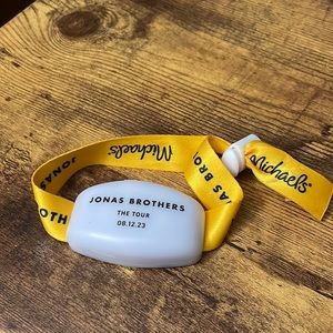 Jonas Brothers concert bracelet
